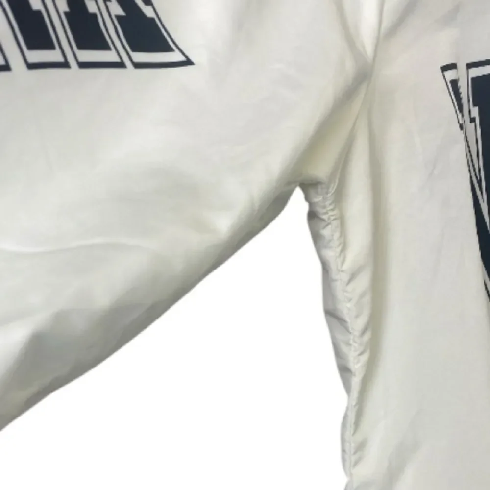 NEW YORK White Windbreaker Jacket / XL